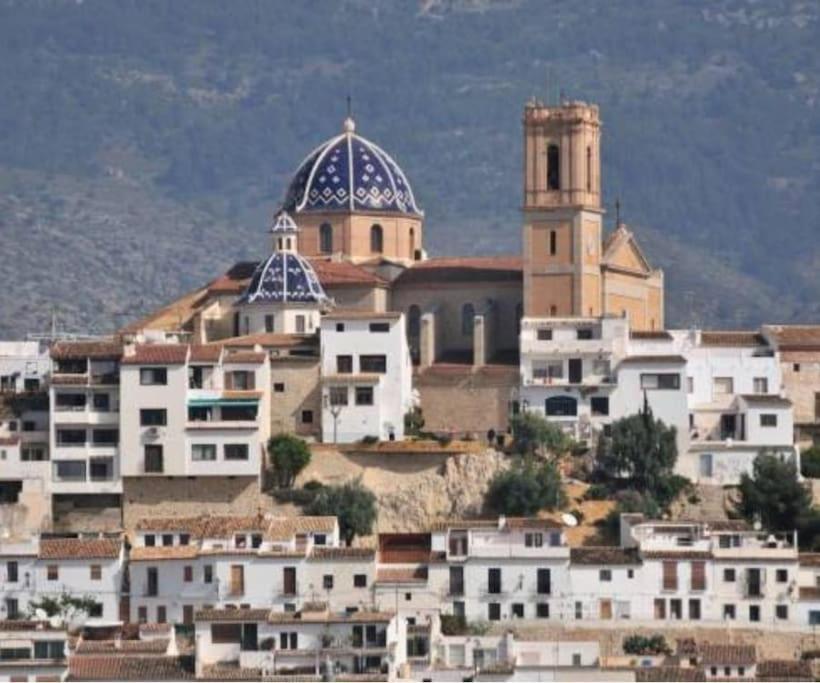 Atico-Duplex Con Vistas Al Mar Y Casco Antiguo En Altea Apartment Екстериор снимка