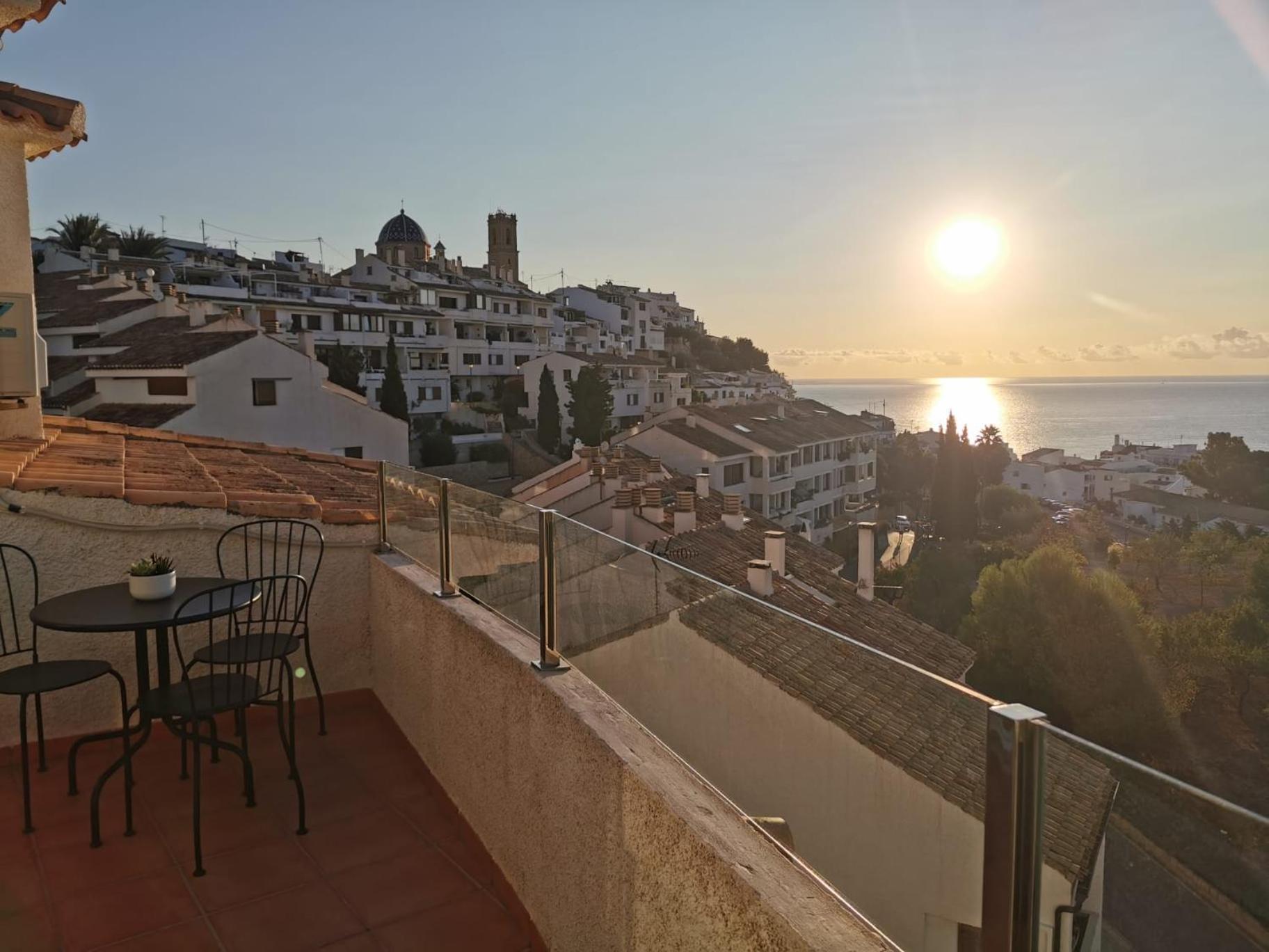 Atico-Duplex Con Vistas Al Mar Y Casco Antiguo En Altea Apartment Екстериор снимка